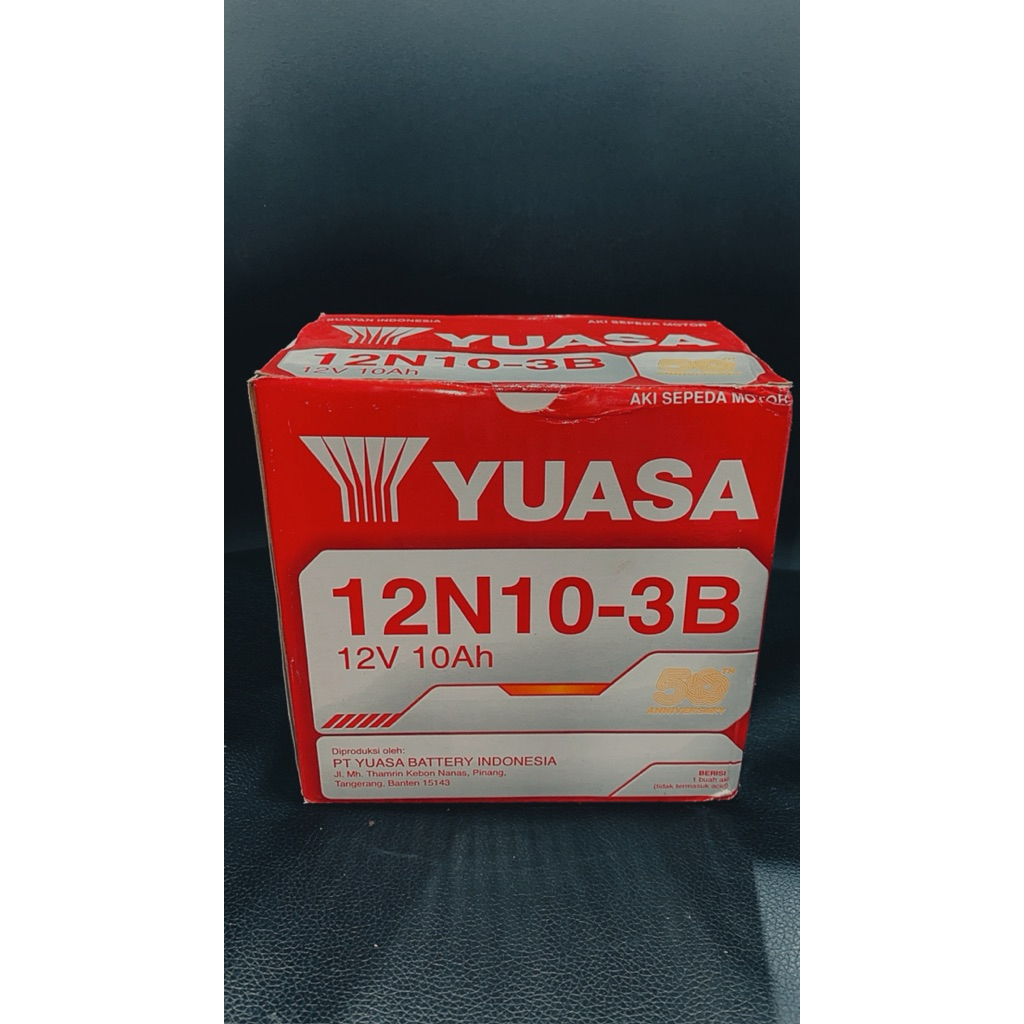 AKI/BATERAI VESPA YUASA 12N10-3B
