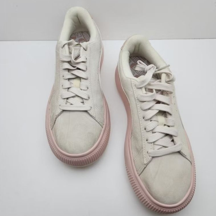 Sepatu Sneakers PUMA SUEDE MAYU PRISTINE-ROSE QUART Size 37.5