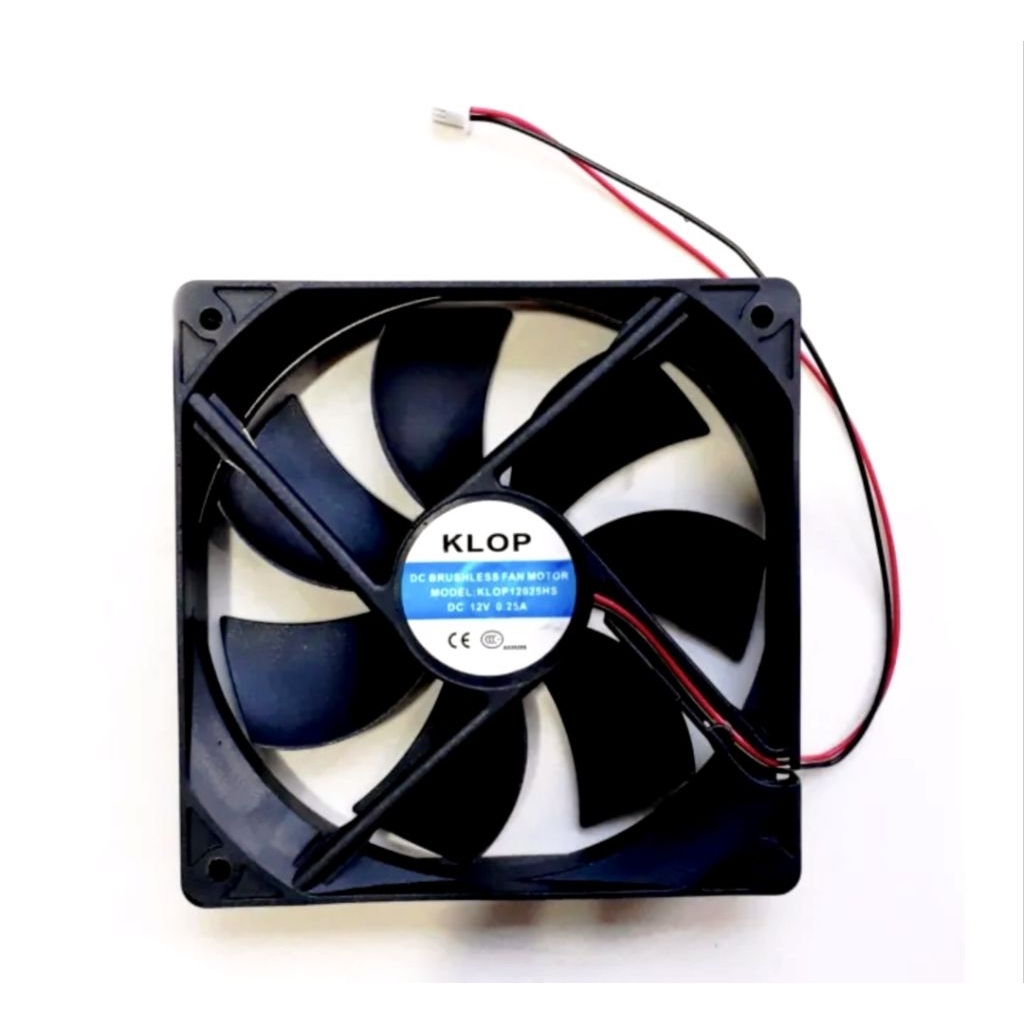 Fan Kipas DC 12V 12cm x 12cm Fan DC FAN DC 12V UKURAN 9CM KIPAS FAN DC 9CM FAN 9CM 12V KIPAS CPU VAR