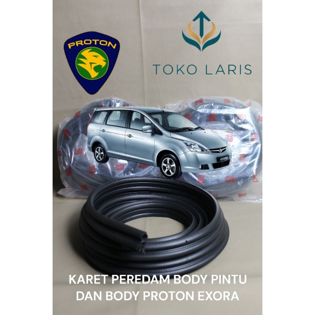 KARET PEREDAM BODY PINTU DAN BAGASI PROTON EXORA