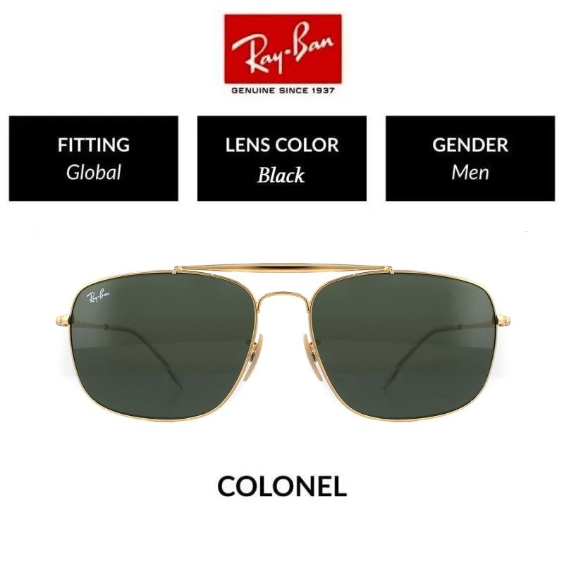 Kacamata Ray-Ban the colonel rb3560