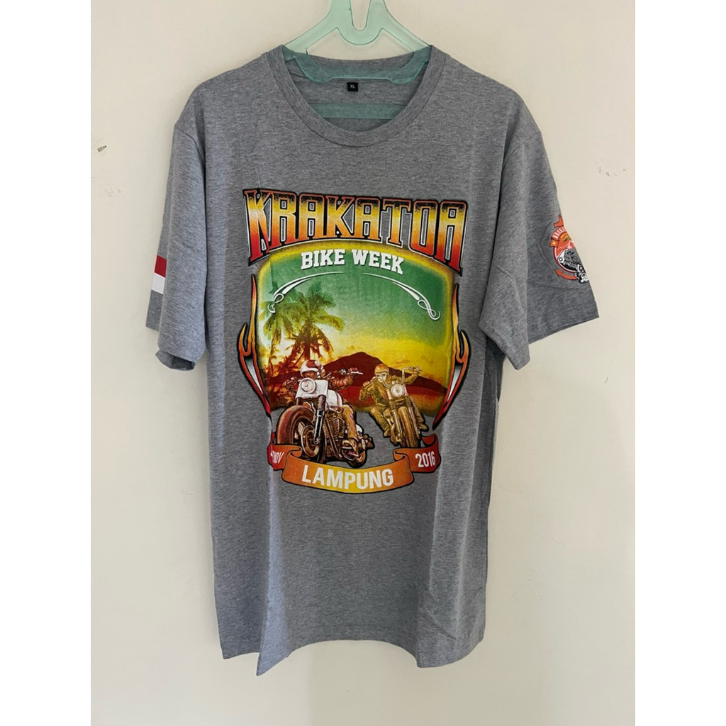 Kaos Event HDCI KRAKATOA Bike Week Lampung 2016