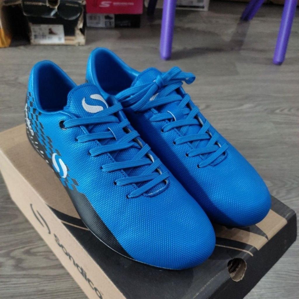 Sepatu Sondico Soccer Blue Black