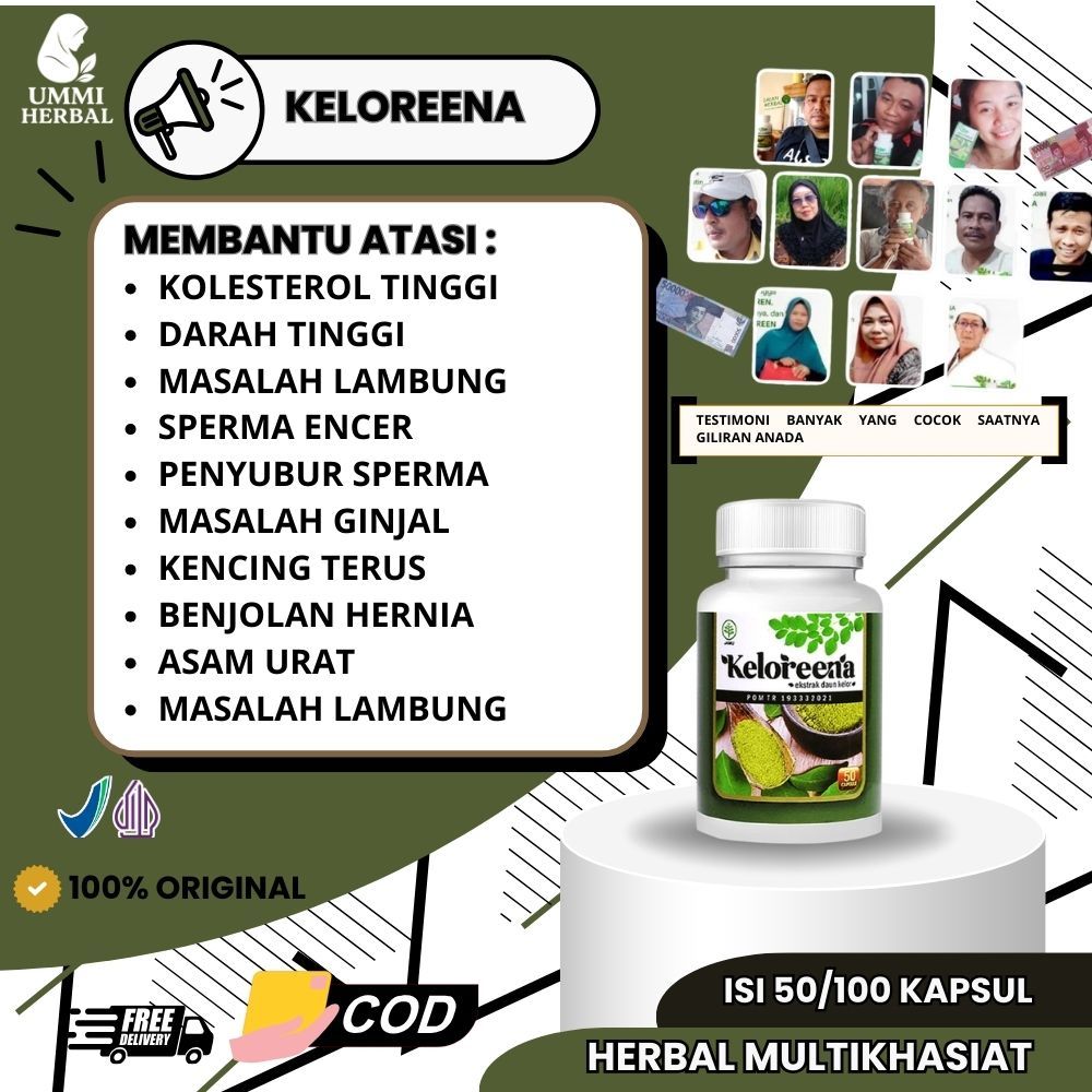 Herbal Kapsul Daun Kelor Multikhasiat Atasi Berbagai Macam Penyakit - Kelorena PALING AMPUH NAMUN SE
