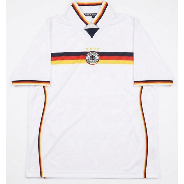 Jersey Timnas Jerman Retro 1990 – Bahan Dry Fit Premium