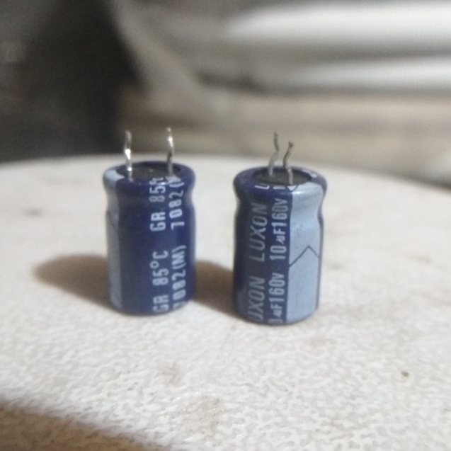 Elco 10uf 160v elko 10 uf 160 v