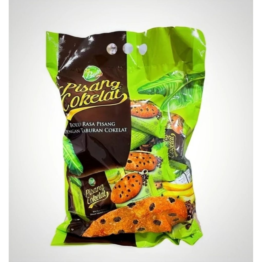 1 DUS ISI 6 BAG BALIHAI / BOLU PISANG COKLAT / BOLU COKELAT MURAH / SNACK COKLAT