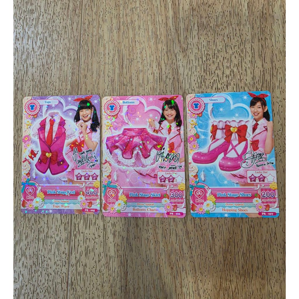 Kartu Aikatsu Pink Stage Coord X JKT48 Official Bandai PROMO 20%