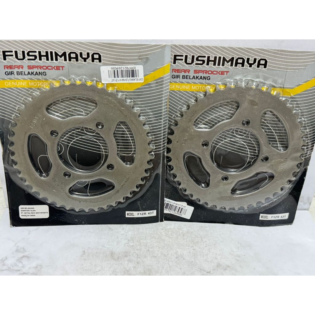 Gear Belakang Fushimaya Gir Belakang Titanium Supra 45T Supra Fit New 45T F1zr 43T F1zr 45T