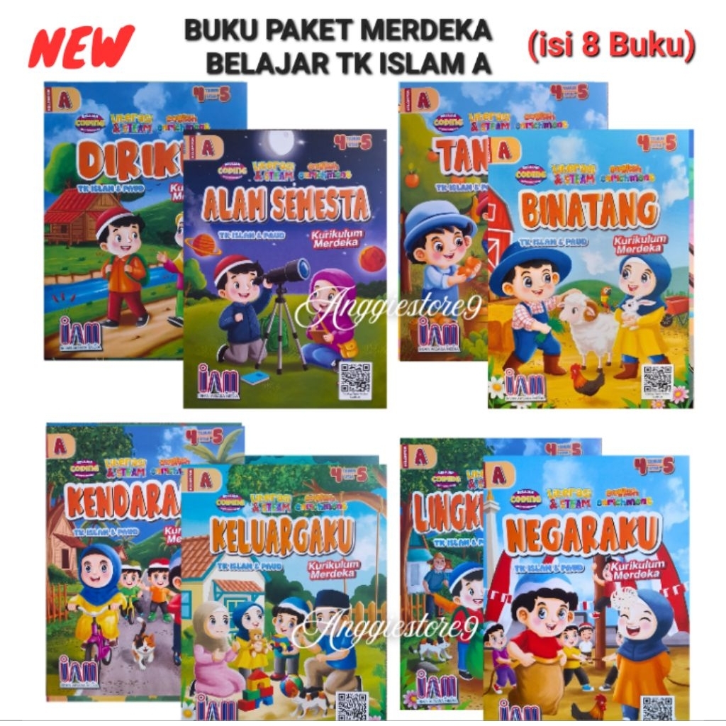 BUKU PAKET MERDEKA BELAJAR TK ISLAM A