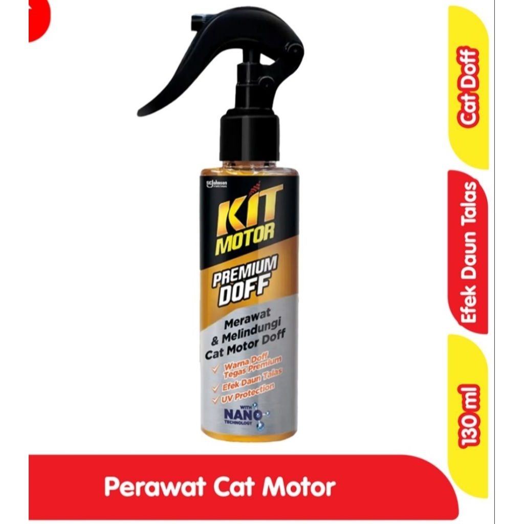 Kit Motor Premium Doff Perawatan Cat Motor Doff 130ml