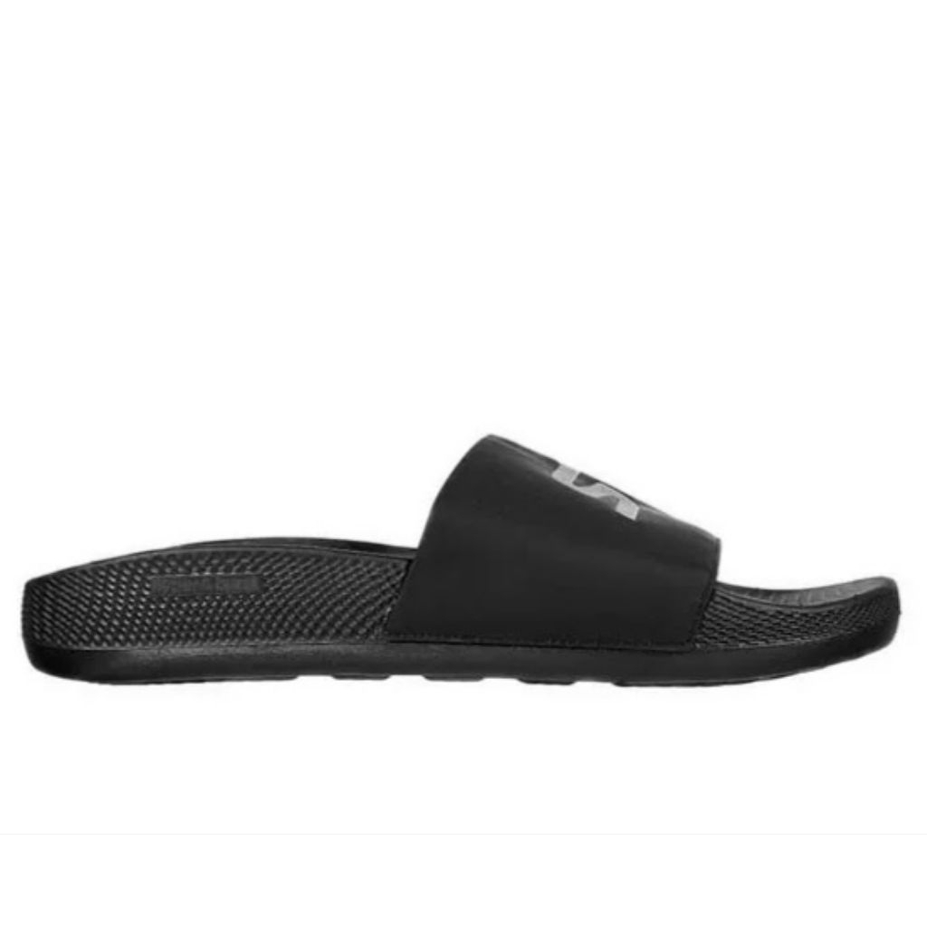 Sandal Pria Skechers Go Walk Hyper Slide Goodyear - Black (246020/BBK)