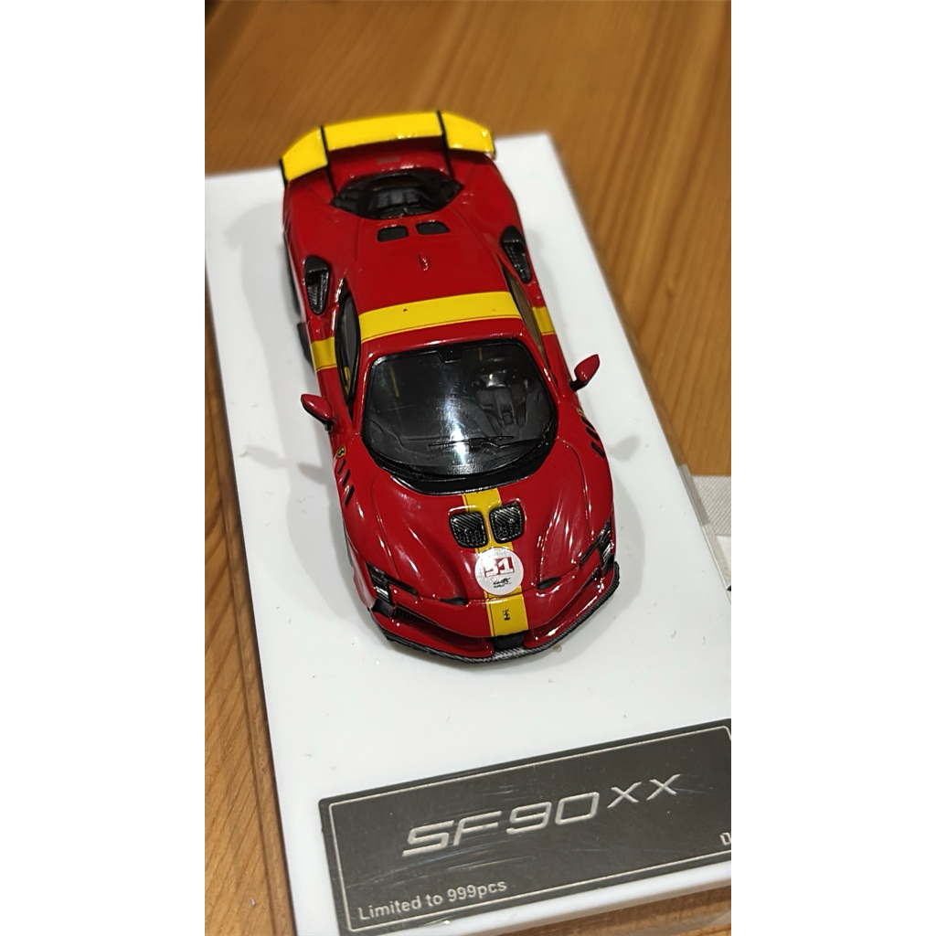 dmh sf90lemans unsealed diecast