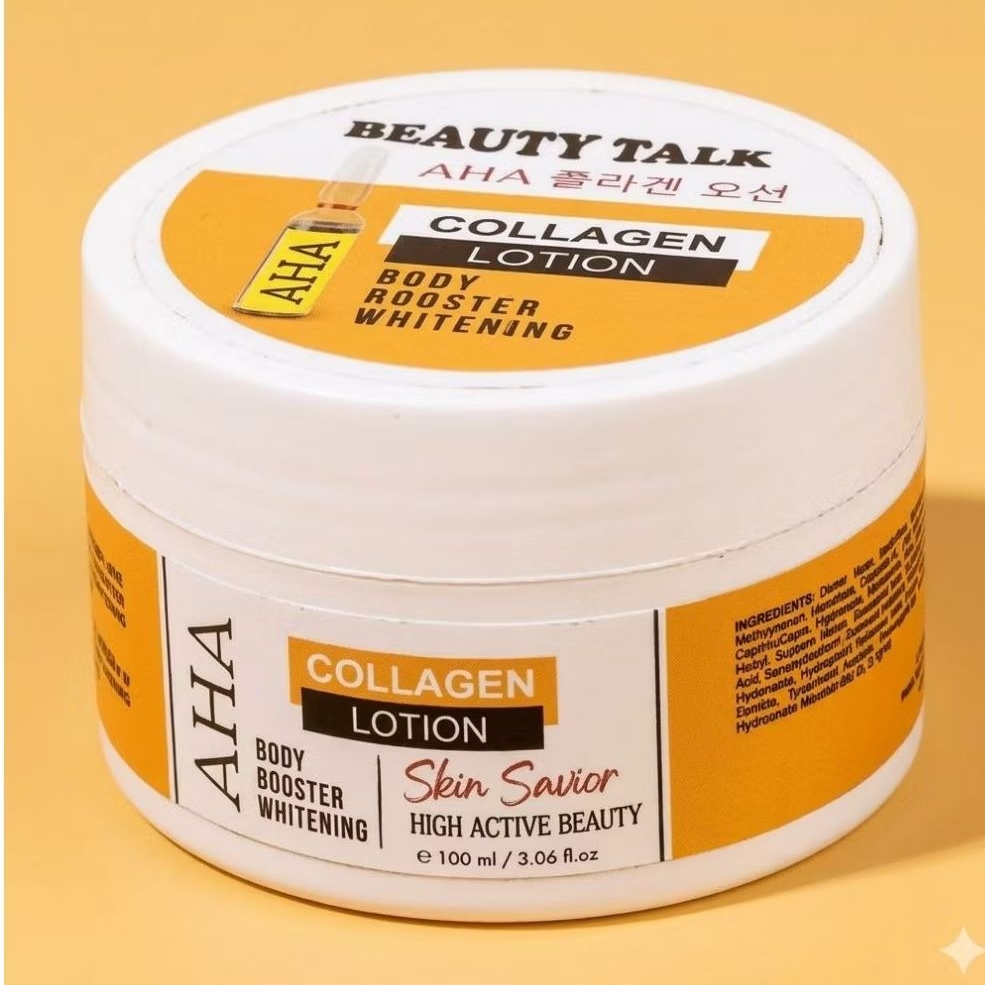 Body Lotion/Serum Beauty Talk AHA Collagen 100 Gram