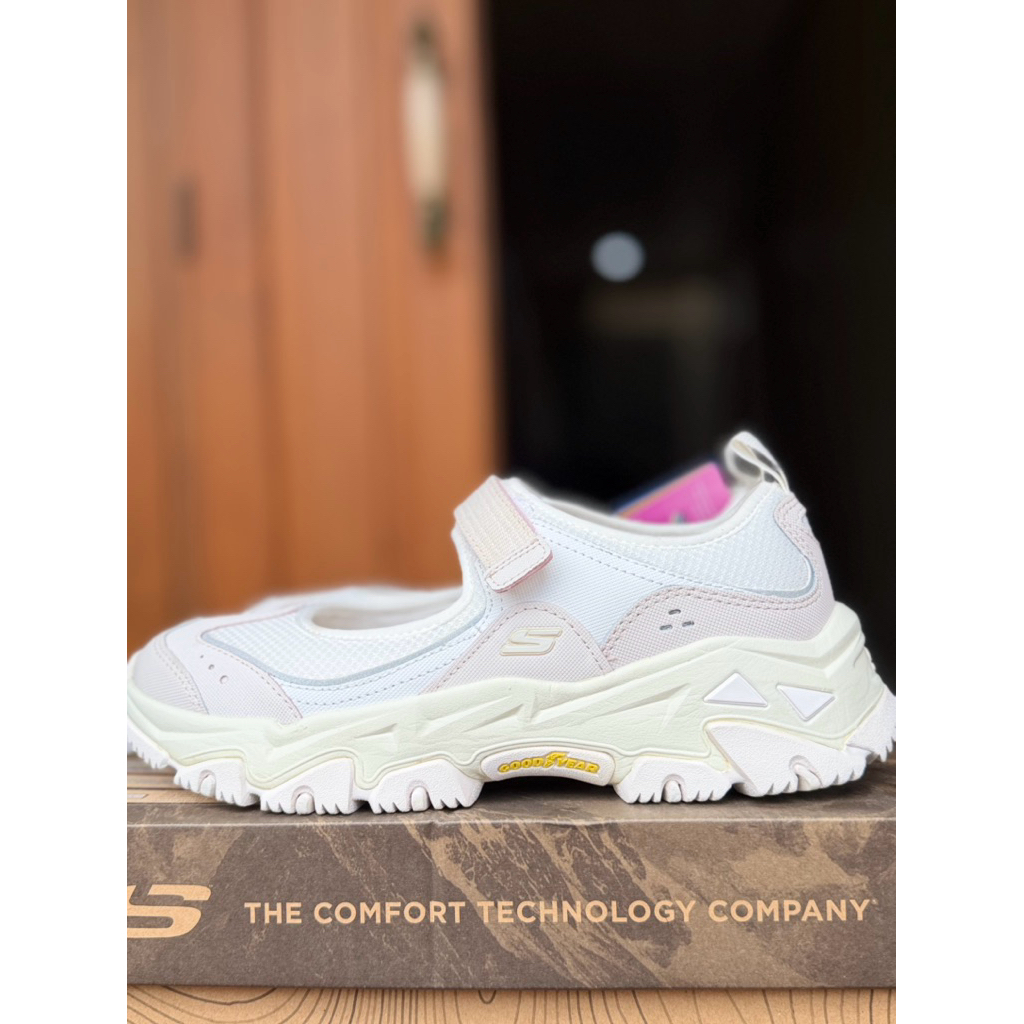SKECHERS D’LITES HIKER NAVOLATO WOMEN’S - OFF WHITE/PINK [180211/OFPK]