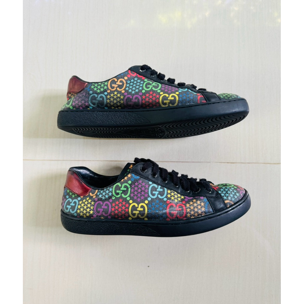 Sepatu Gucci Ace GG Supreme Psychedelic Size 7 (41)