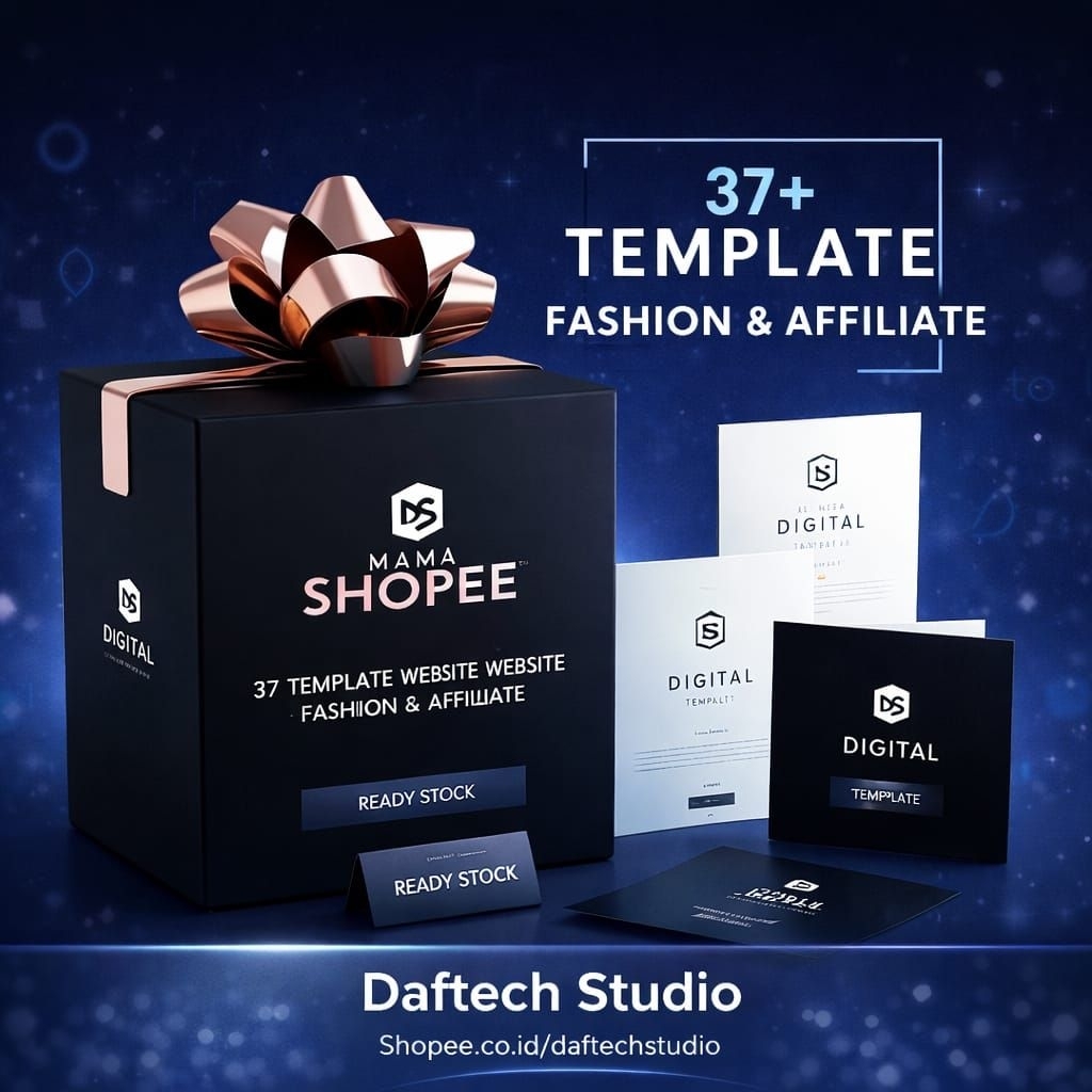 37+ Template Website Fashion & Affiliate Siap Pakai – Desain Elegan Langsung Jadi