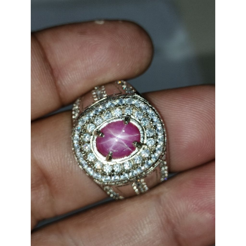 NATURAL RUBY STAR MOZAMBIQUE