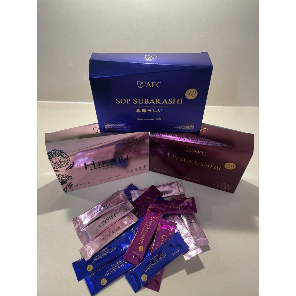 1 Sachet Sop Subarashi Afc Suplemen Regenerasi Sel