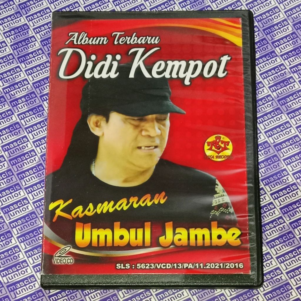 VCD Didi Kempot - Album Terbaru . Kasmaran - Umbul Jambe V CD Original