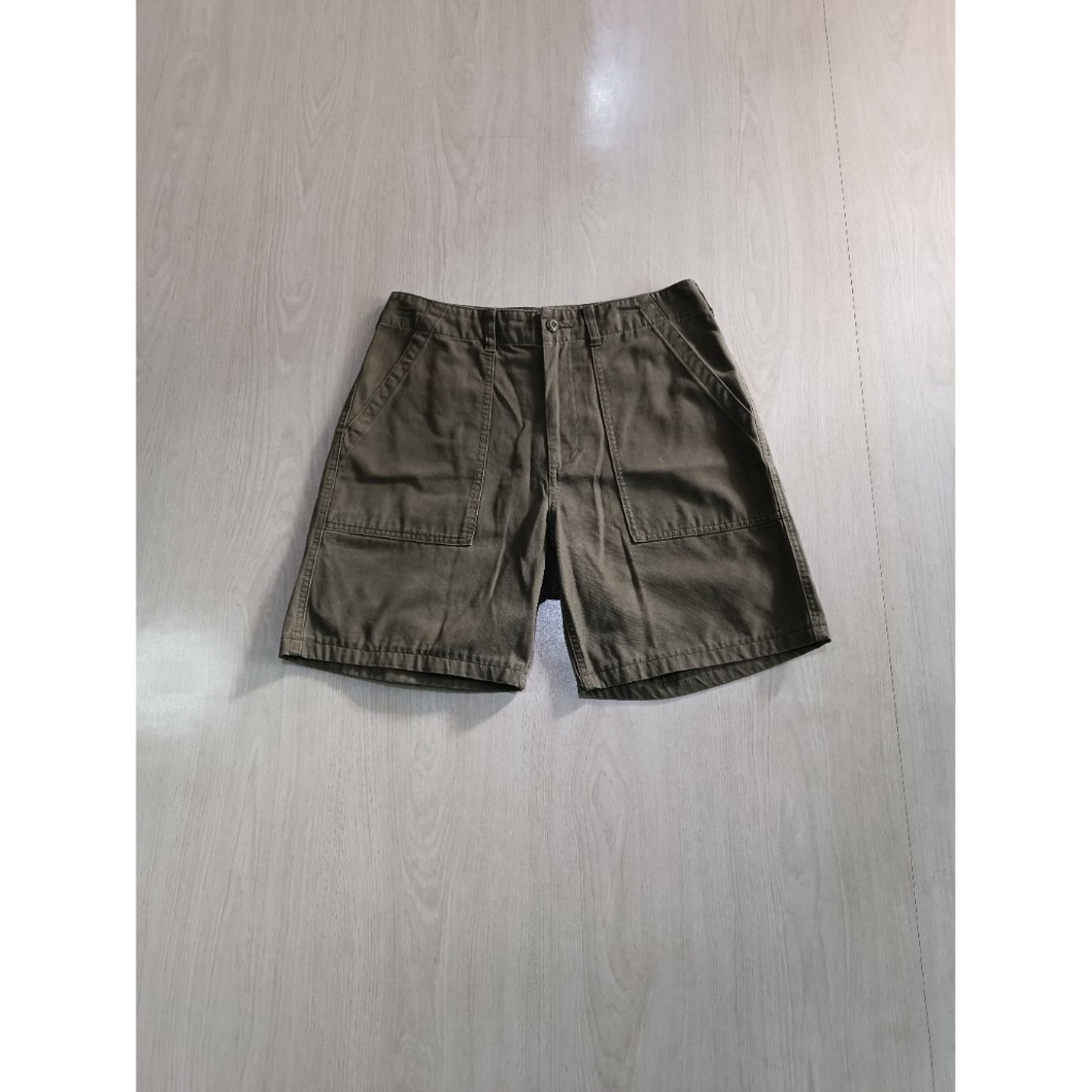 GU FATIGUE SHORTPANTS OLIVE GREEN