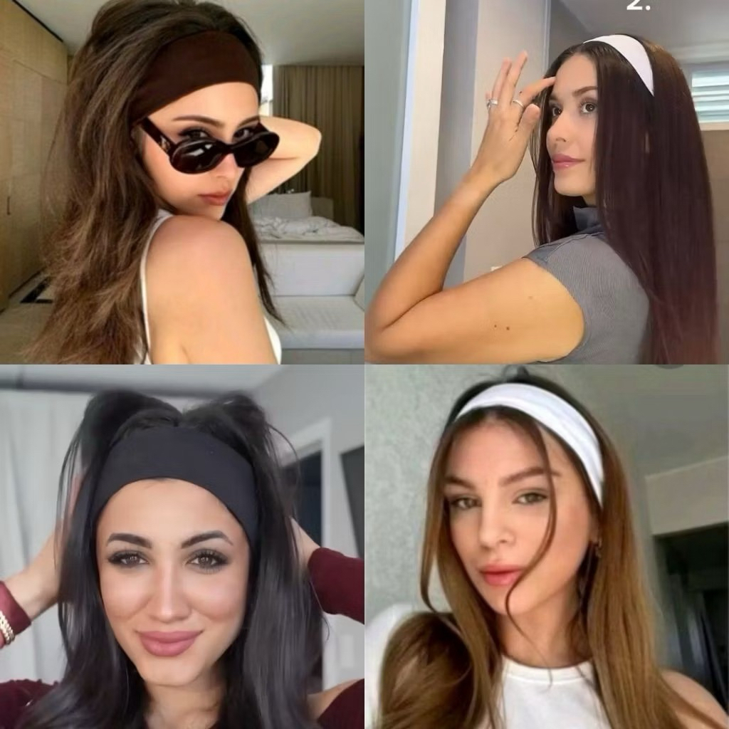 Bandana Headband wanita sport korea