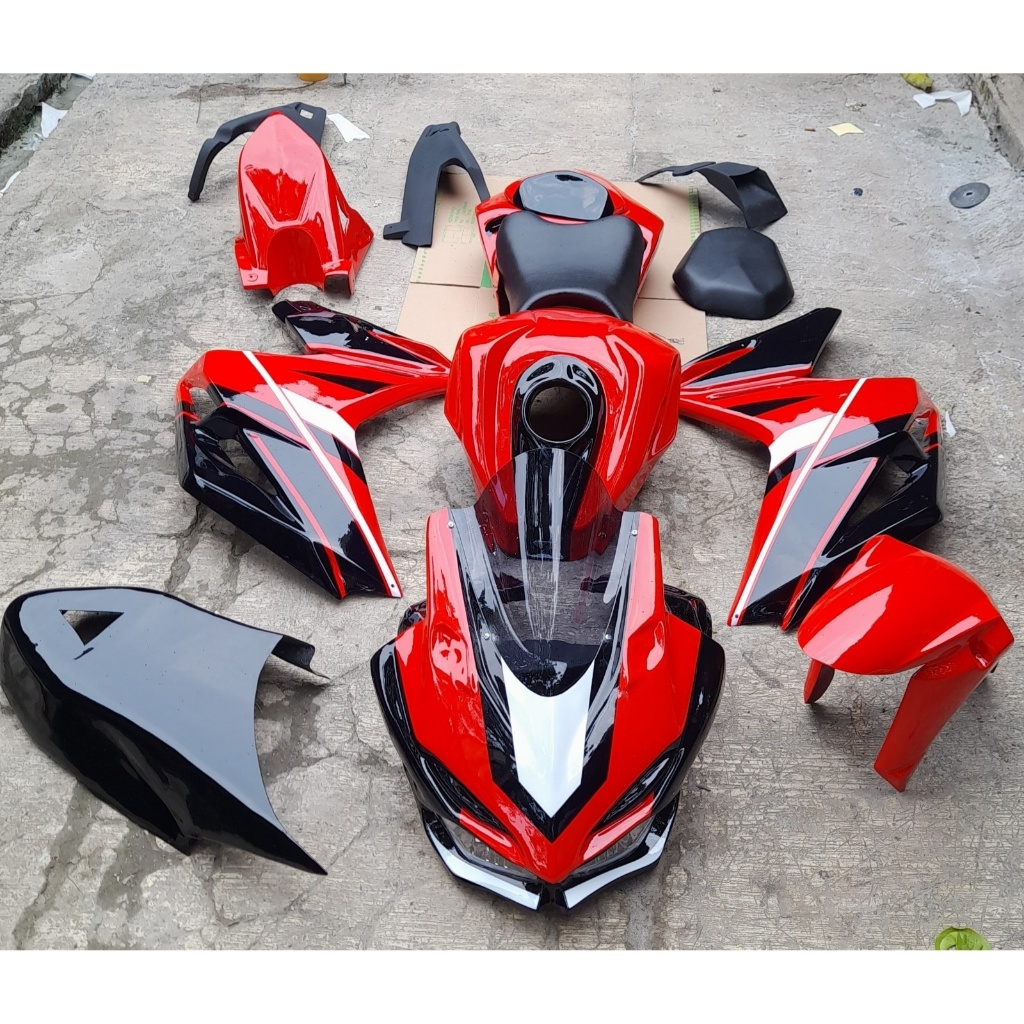 Full Fairing Body Sett Model CBR 250RR PNP Honda CBR 150R Lokal K45 2014-2015 Moto Shop Modification