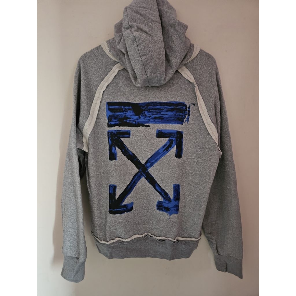 HOODIE OFF WHITE ABU SECOND ORIGINAL