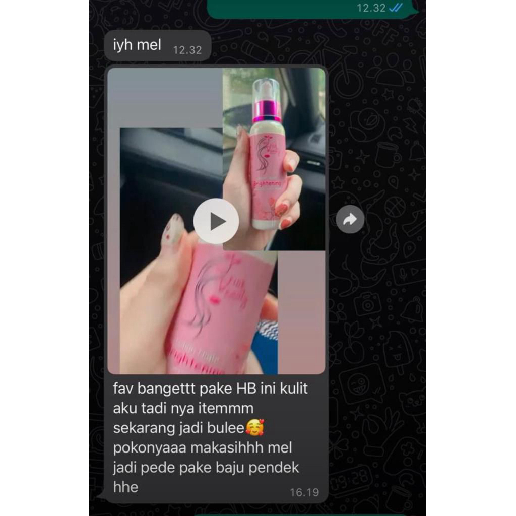 Lotion siang pink beauty
