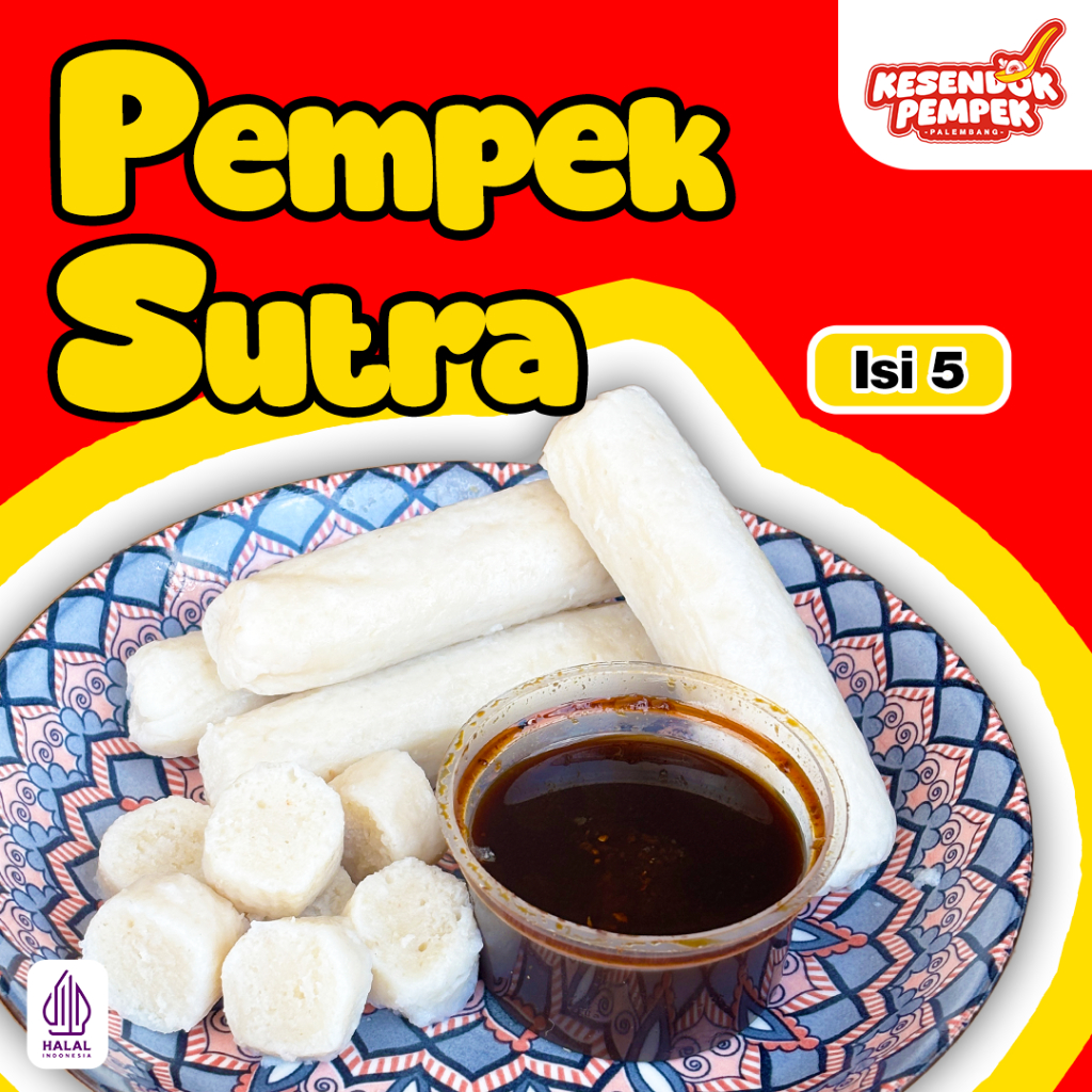 Pempek Sutra Frozen Palembang / Pempek Palembang / Makanan Frozen /  Lenjer / Adaan / Kapal Selam / 