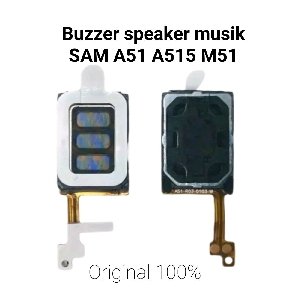 Buzzer Loudspeaker Musik Samsung A51 / M51 Buzzer Musik Only Fullbas Bawaan Buzzer Musik Samsung A51
