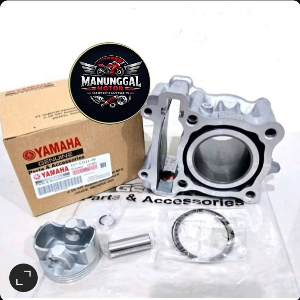Cyilinder Blok Seher Isi piston kit Yamaha Jupiter MX 135 New MX 135 Old Original Boring Isi piston 