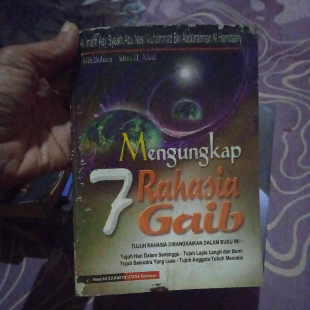 buku Mengungkap 7 Rahasia Gaib,tujuh lapis langit dan bumi, tujuh samudra,Tujuh anggota tubuh manusi
