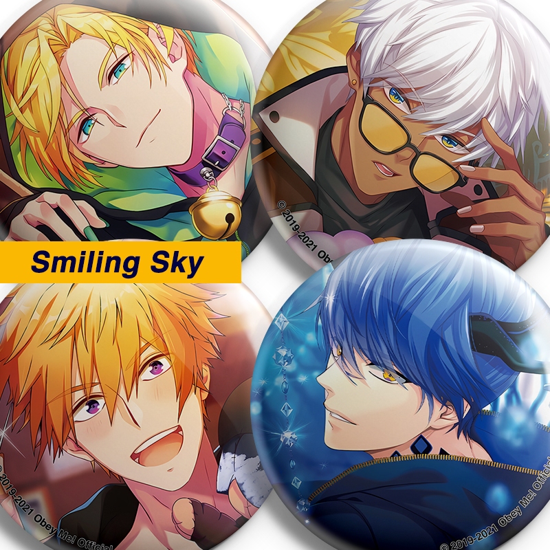 Obey Me Pin Smiling Sky