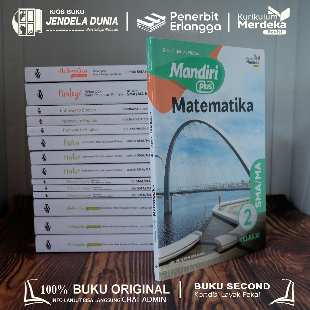 Matematika Mandiri Plus Untuk SMA / MA Kelas  11 (Sebelas) Kurmer Revisi