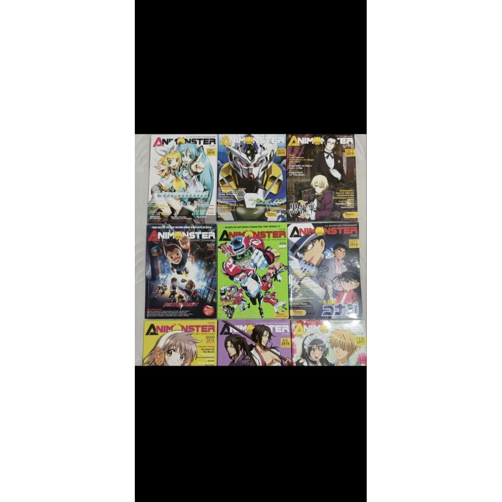 Koleksi Produk jadoel Animonster 9pcs
