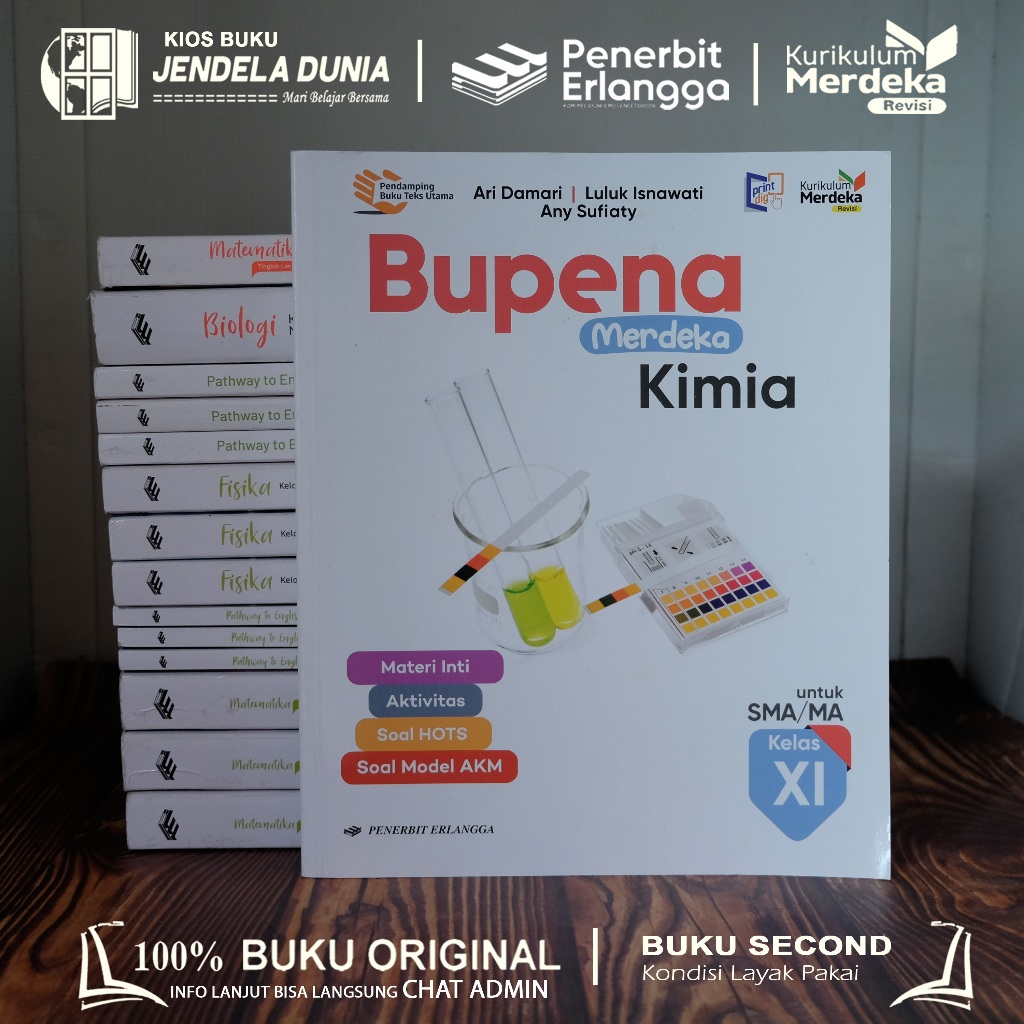 Bupena Merdeka Kimia Untuk SMA / MA Kelas XI ( Sebelas )