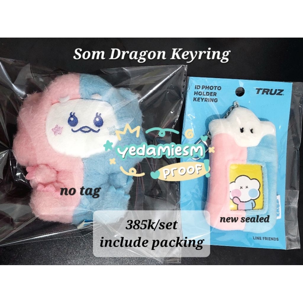[READY STOCK INA SIAP KIRIM] OFFICIAL TRUZ SOM IMPRESSIVE MEWBORN DRAGON BC KR MINI MININI MESSAGE S