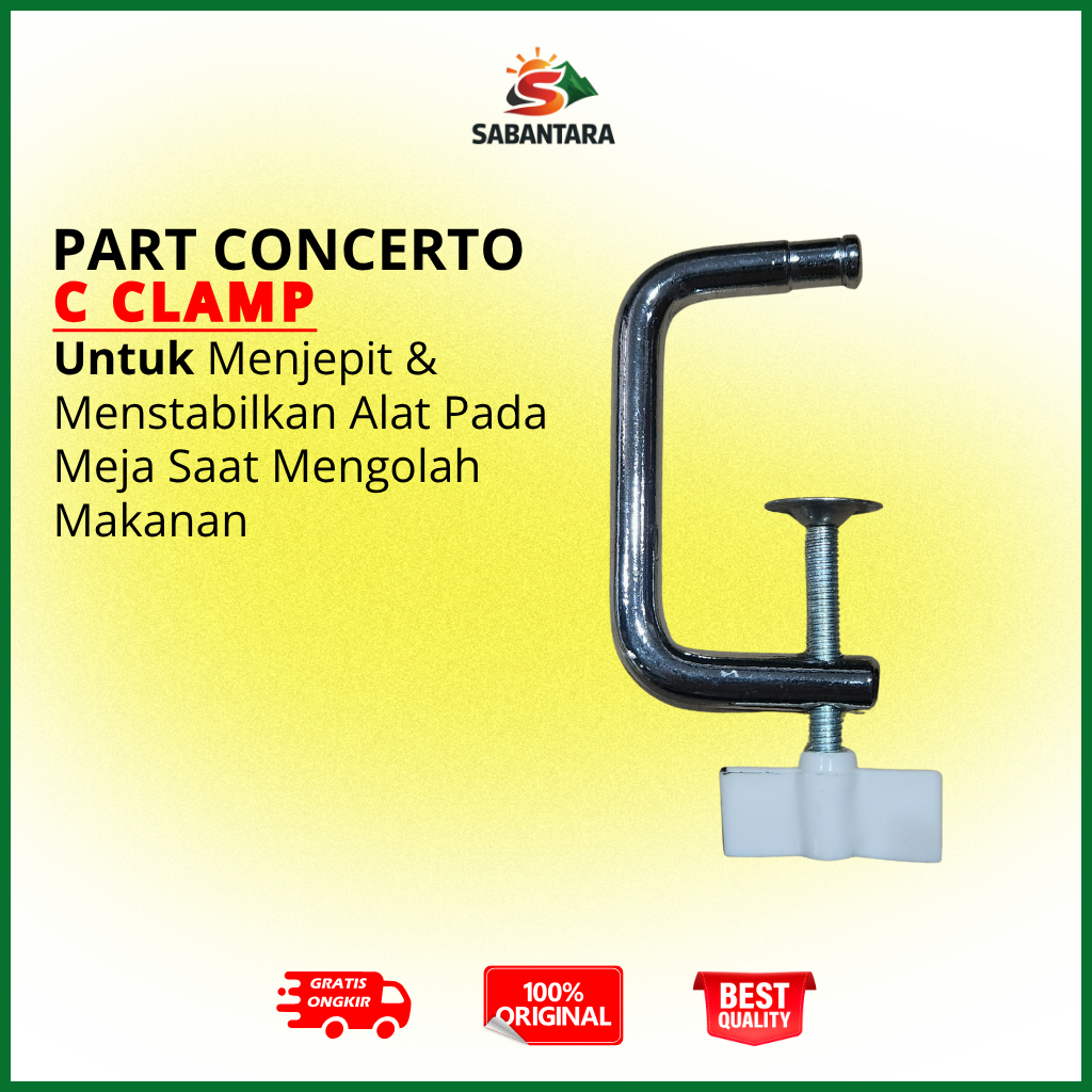 PART CONCERTO C CLAMP ATLAS CONCERTO PASTA MAKER SPARE9PARTS