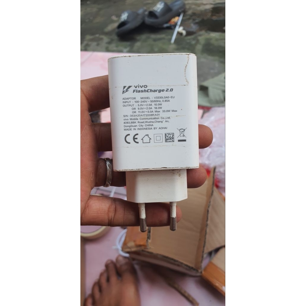kepala charger vivo