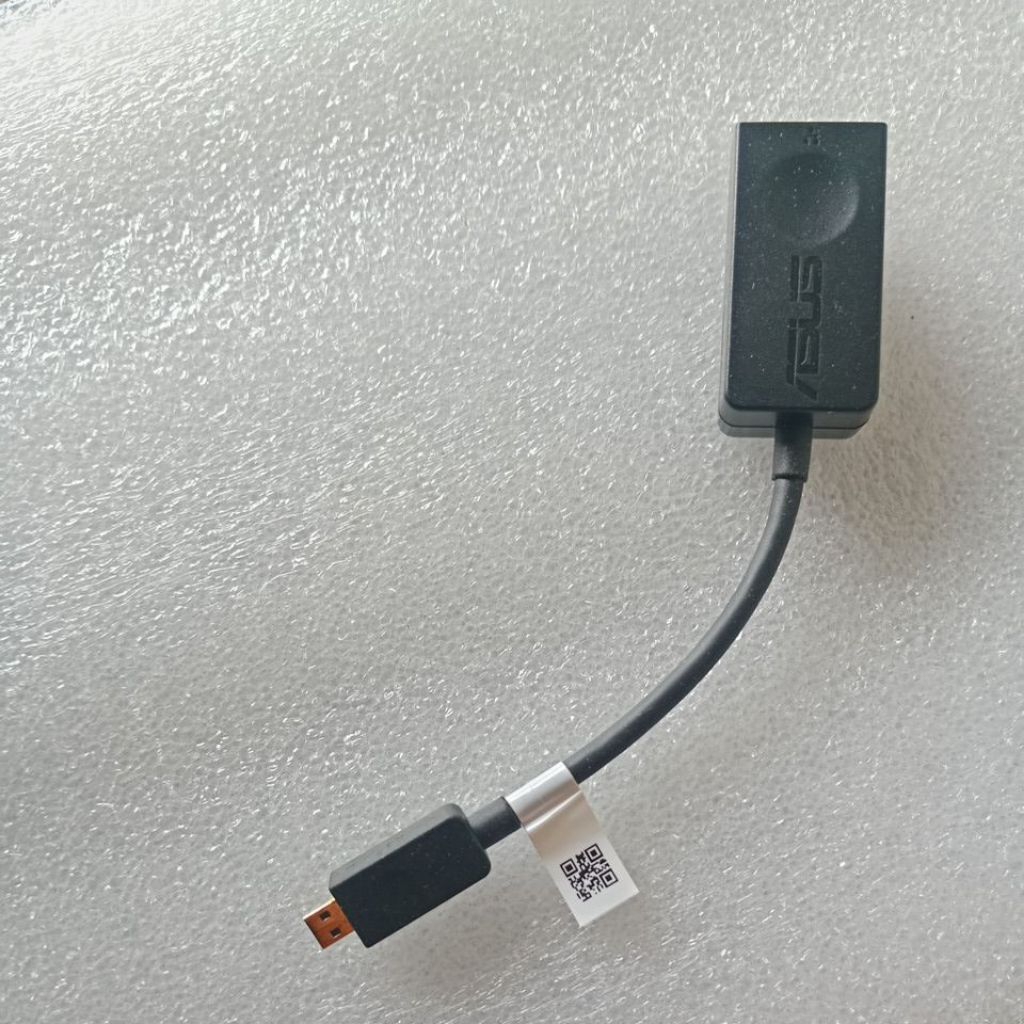 Mini/ Micro Usb to Lan RJ45 bawaan Laptop Asus ZenBook Original