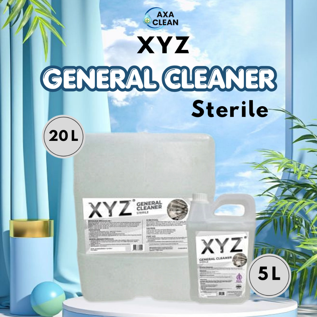 XYZ General Cleaner Steril Industrial Cleaner Serbaguna Kemasan 5 liter & 20 liter