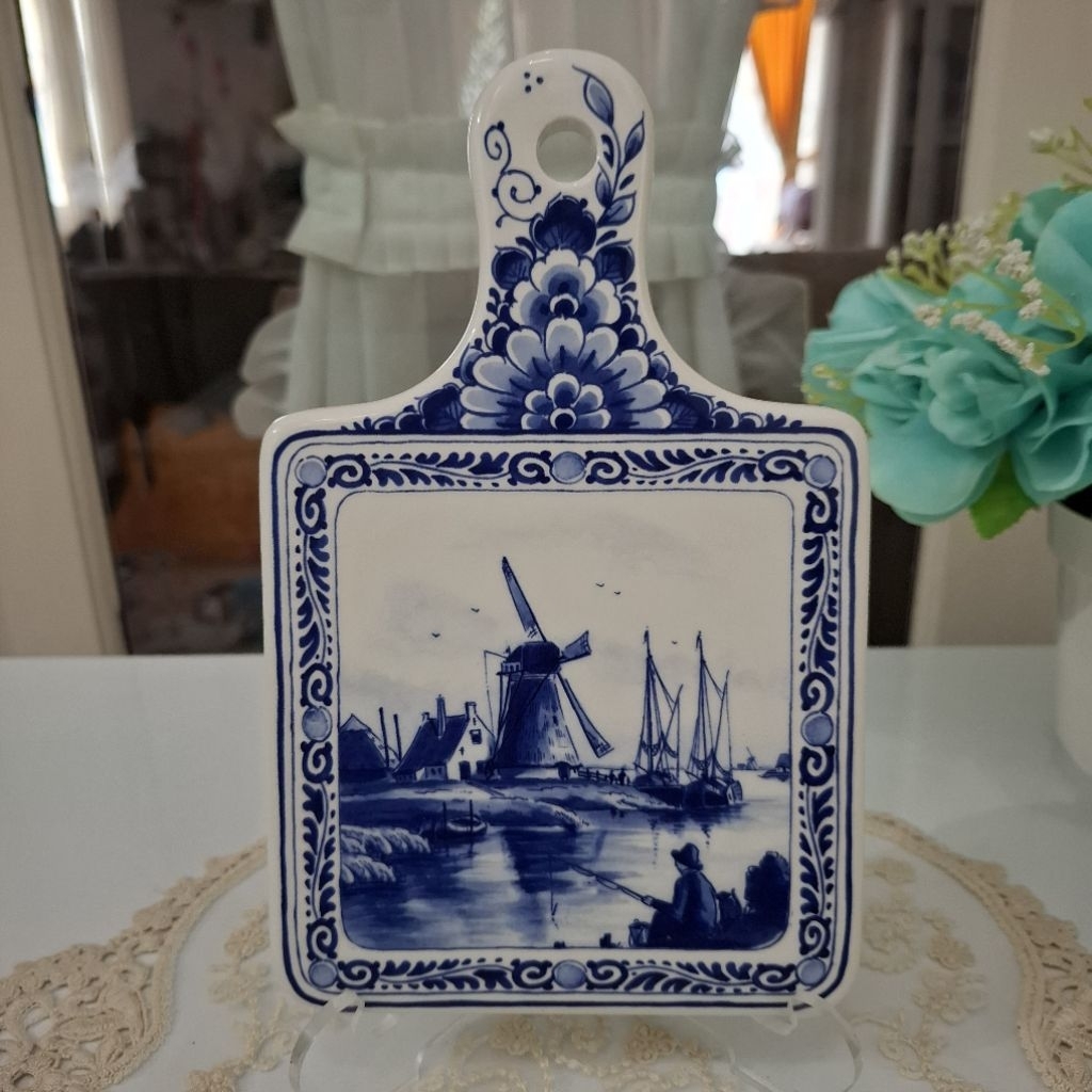 Talenan Delft Blue Windmill Small