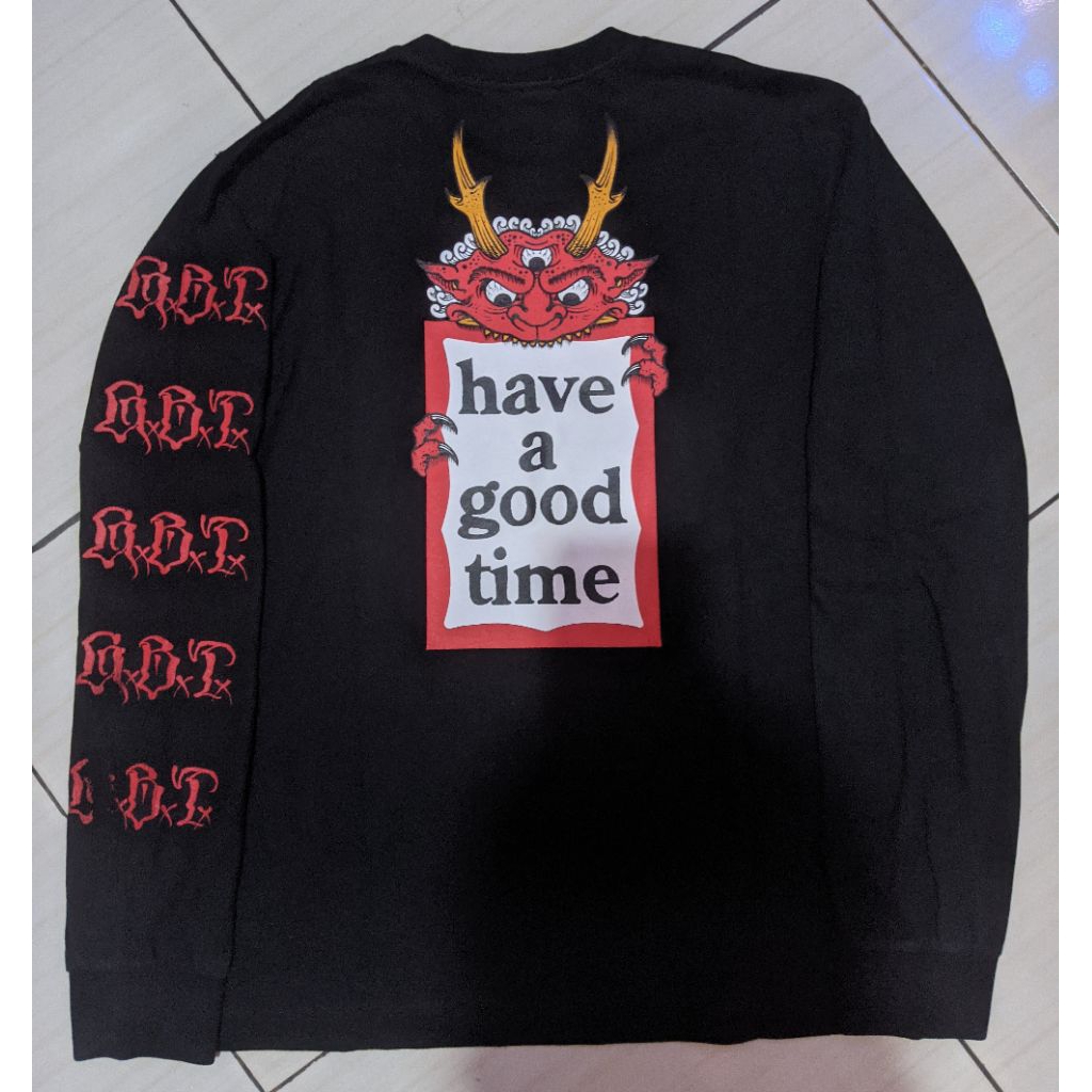 Longsleeve have a good time x G.B.T - Henbo(Rare item)