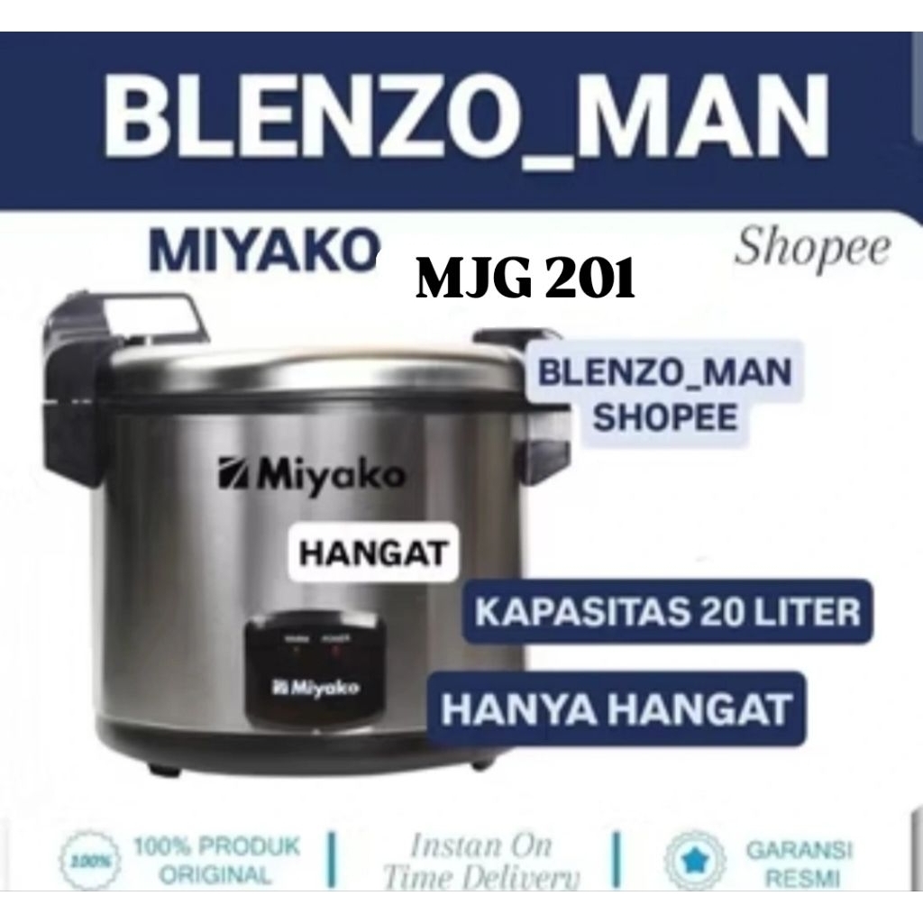 MAGIC COM MIYAKO 20 LITER JUMBO