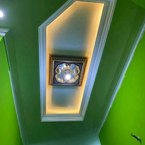 plafon gypsum terpasang