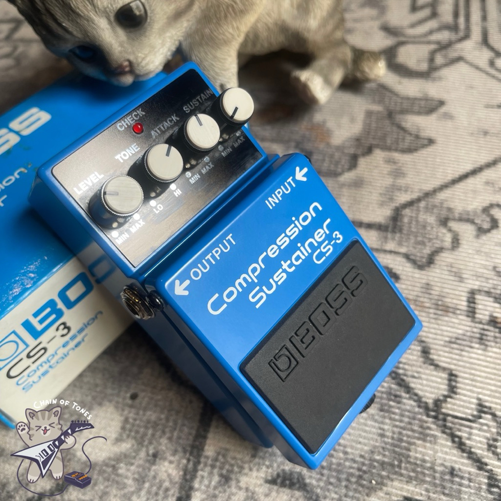 ROLAND BOSS CS-3 COMPRESSION SUSTAINER PEDAL EFEK GITAR BASS BEKAS