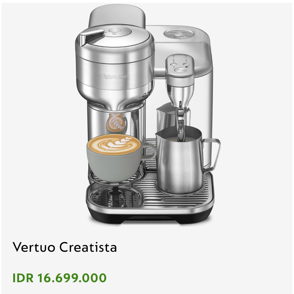 Nespresso Vertuo Creatista