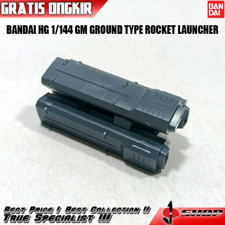 BANDAI HG 1/144 GM GROUND TYPE ROCKET LAUNCHER HG3978