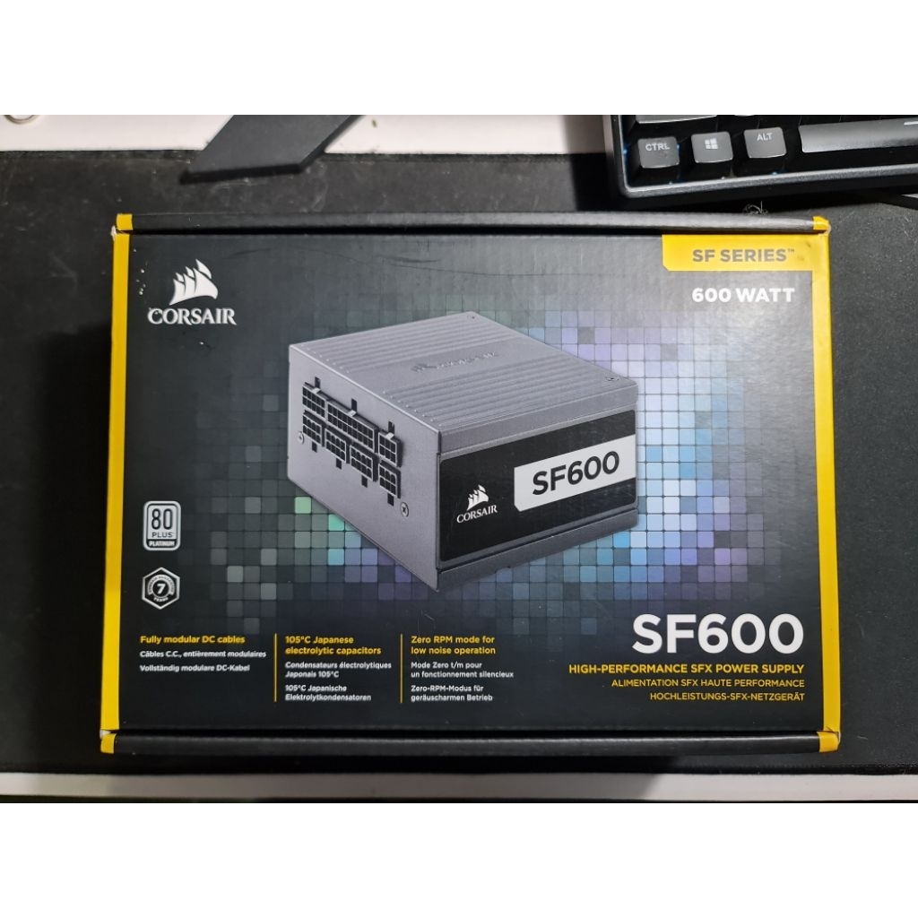 Corsair SF600 SFX Power Supply 80 Plus Platinum PSU